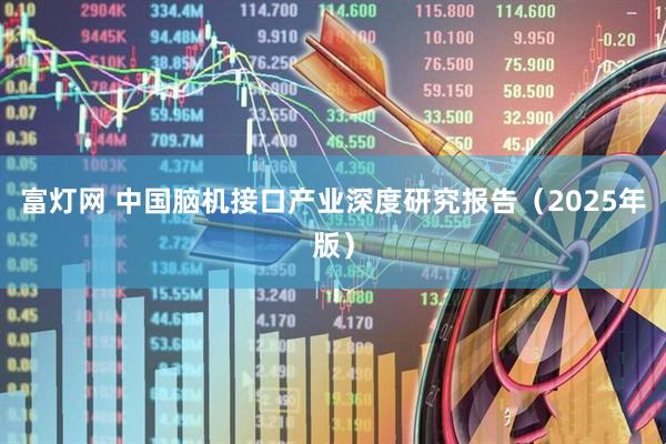 富灯网 中国脑机接口产业深度研究报告（2025年版）